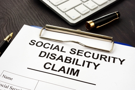 A Social Security Disability Claim Form